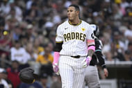 Manny Machado helped the Padres win a wild contest (Imagn)